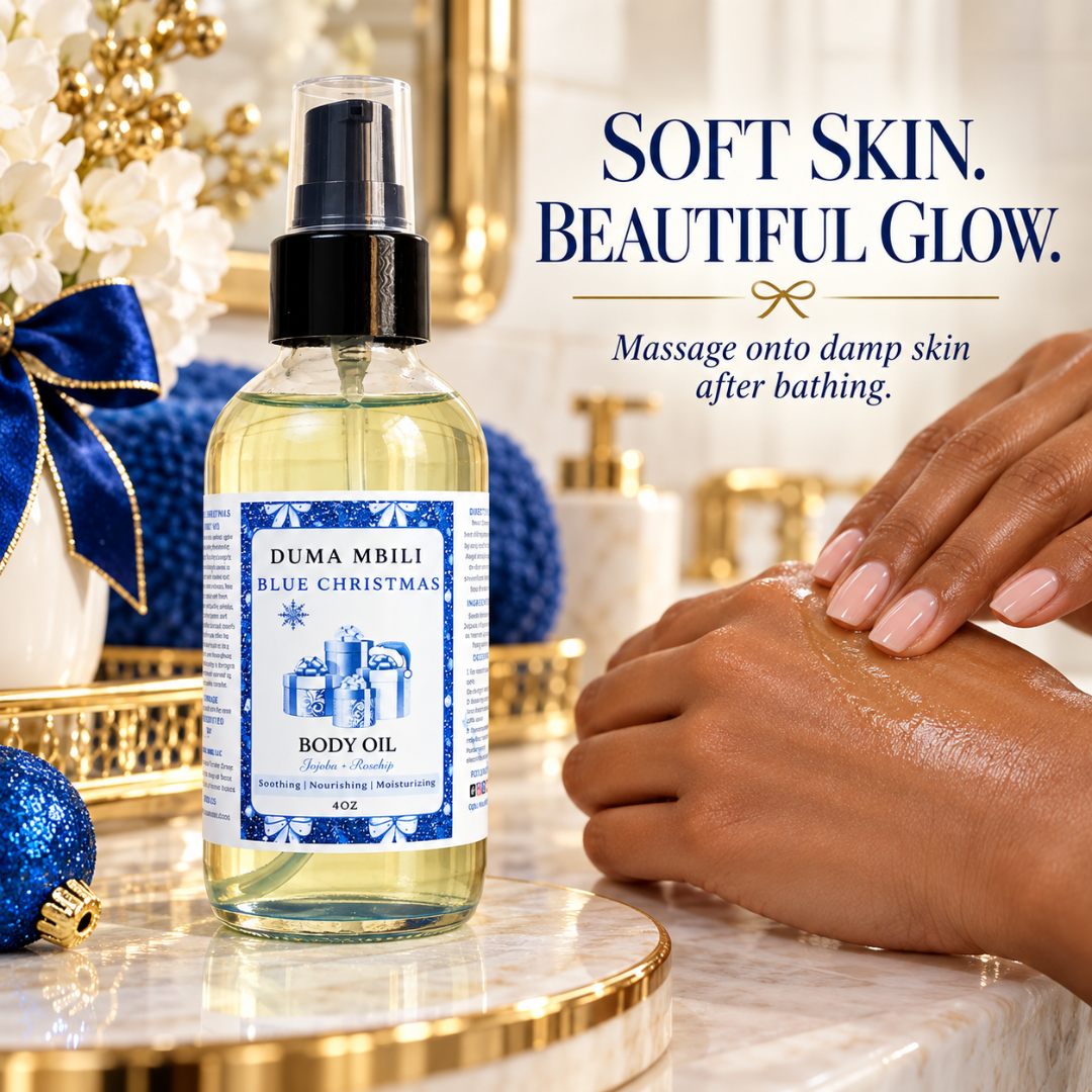 Blue Christmas Body Oil