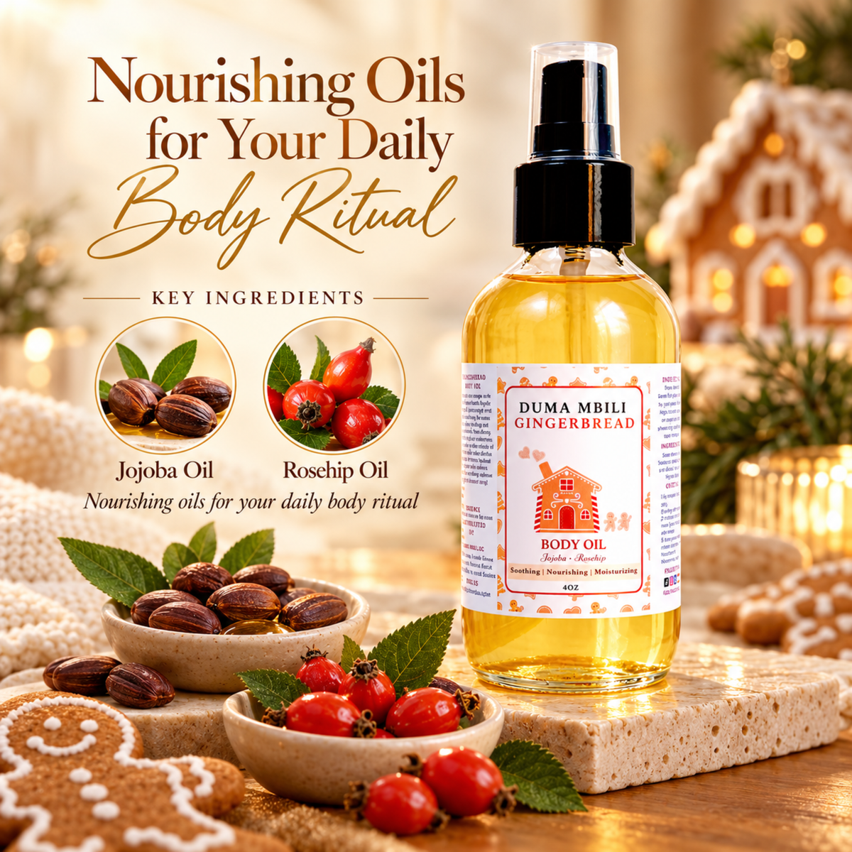 Gingerbread Body Oil