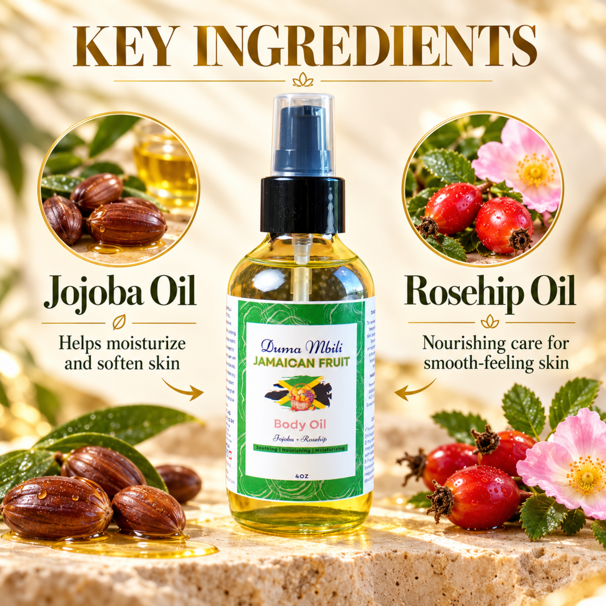 Jamaican Fruit Body Oil
