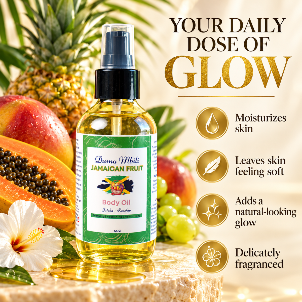 Jamaican Fruit Body Oil