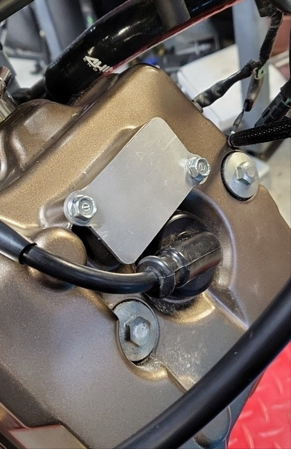 Air Injection Delete Plate