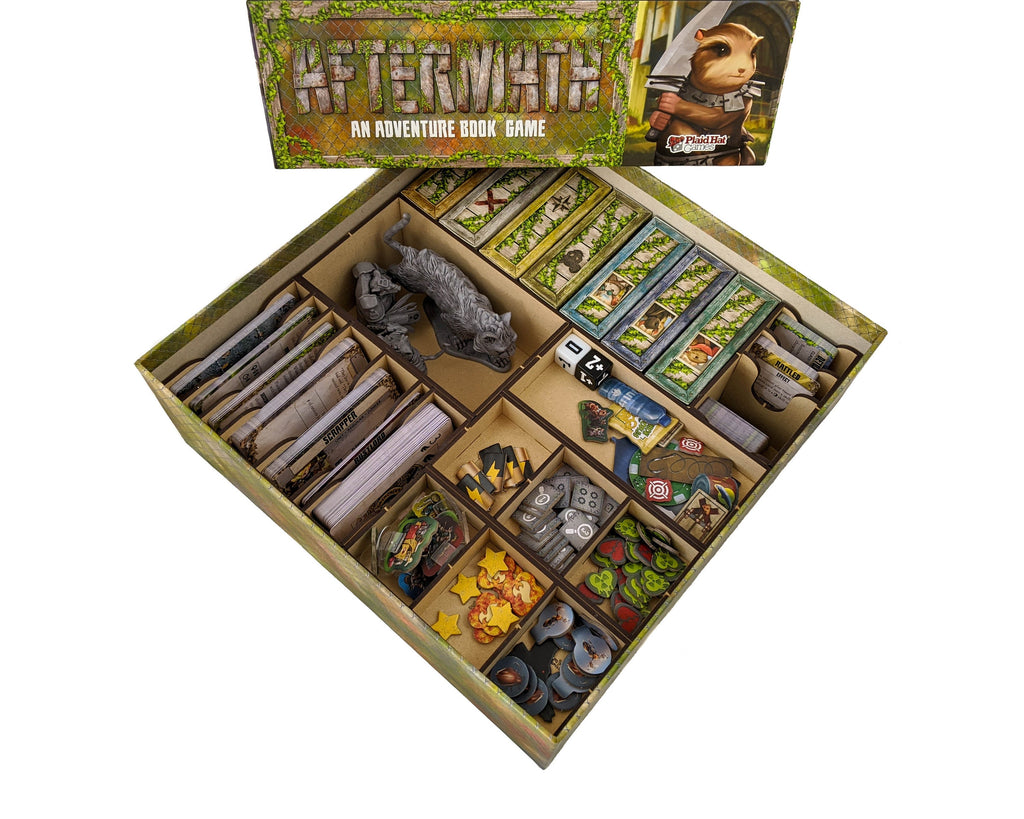 Aftermath Board Game Organizer Insert