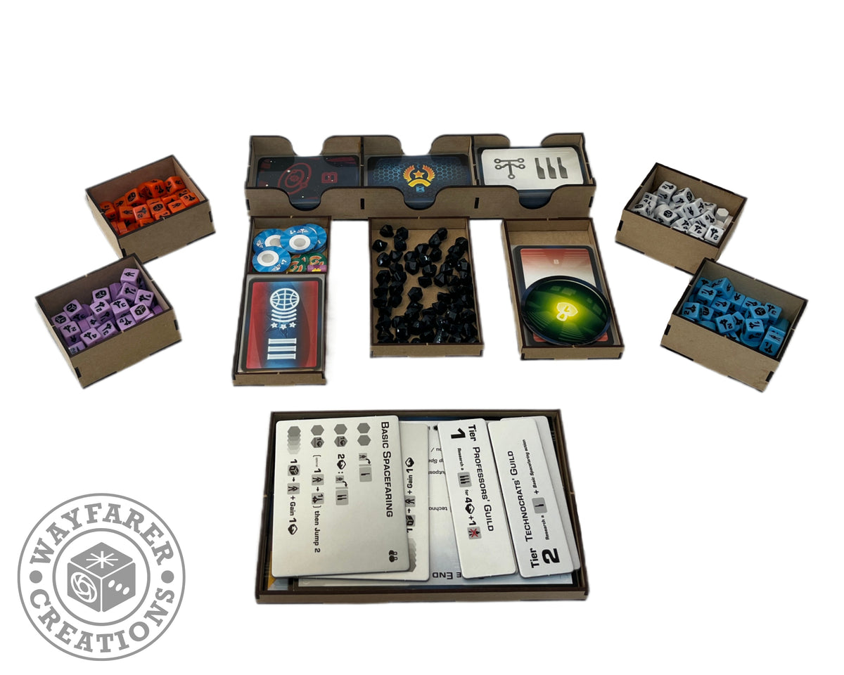 Beyond the Sun Board Game Organizer Insert