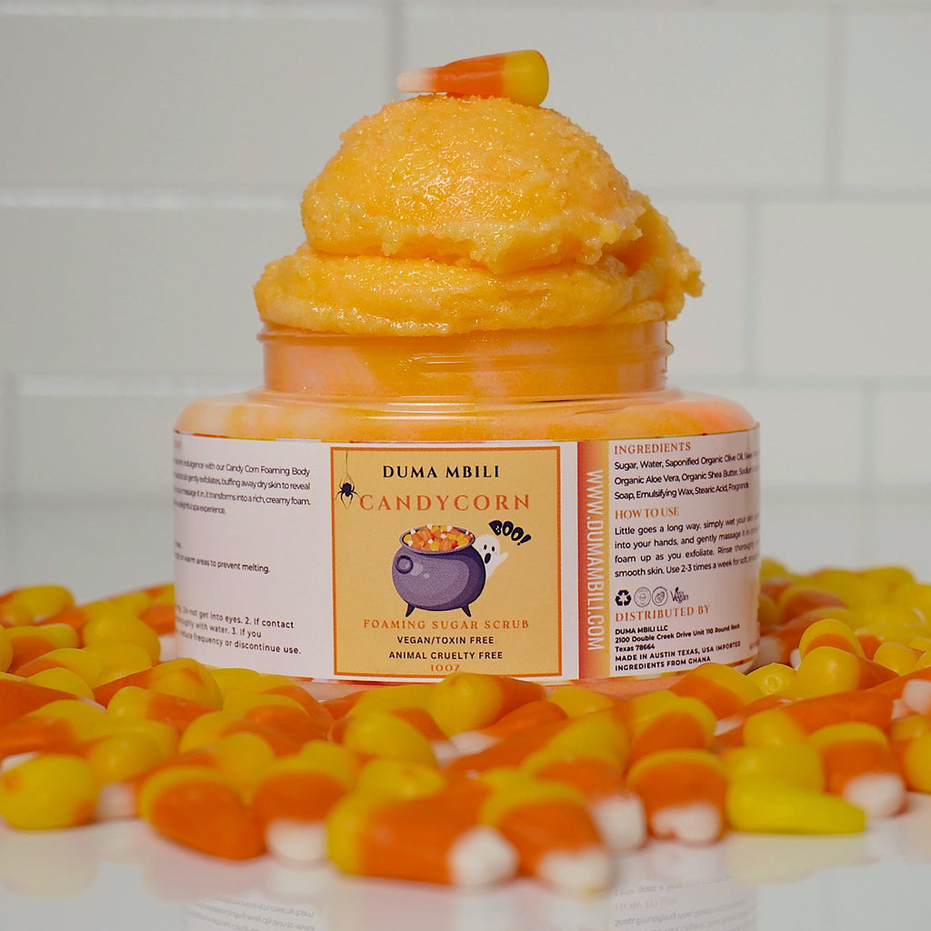 Candy Corn Foaming Sugar Scrub