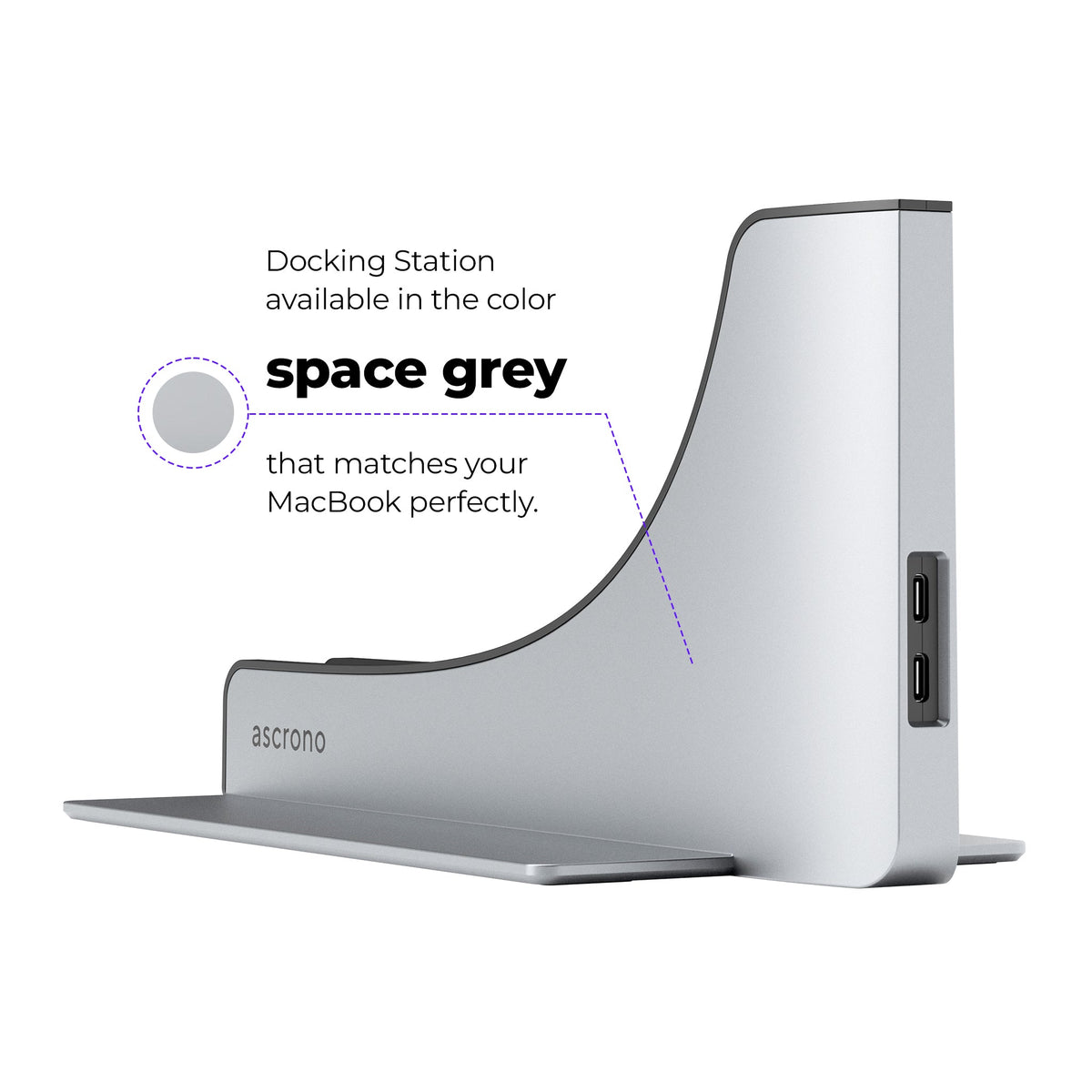 Ascrono® MacBook Docking Station
