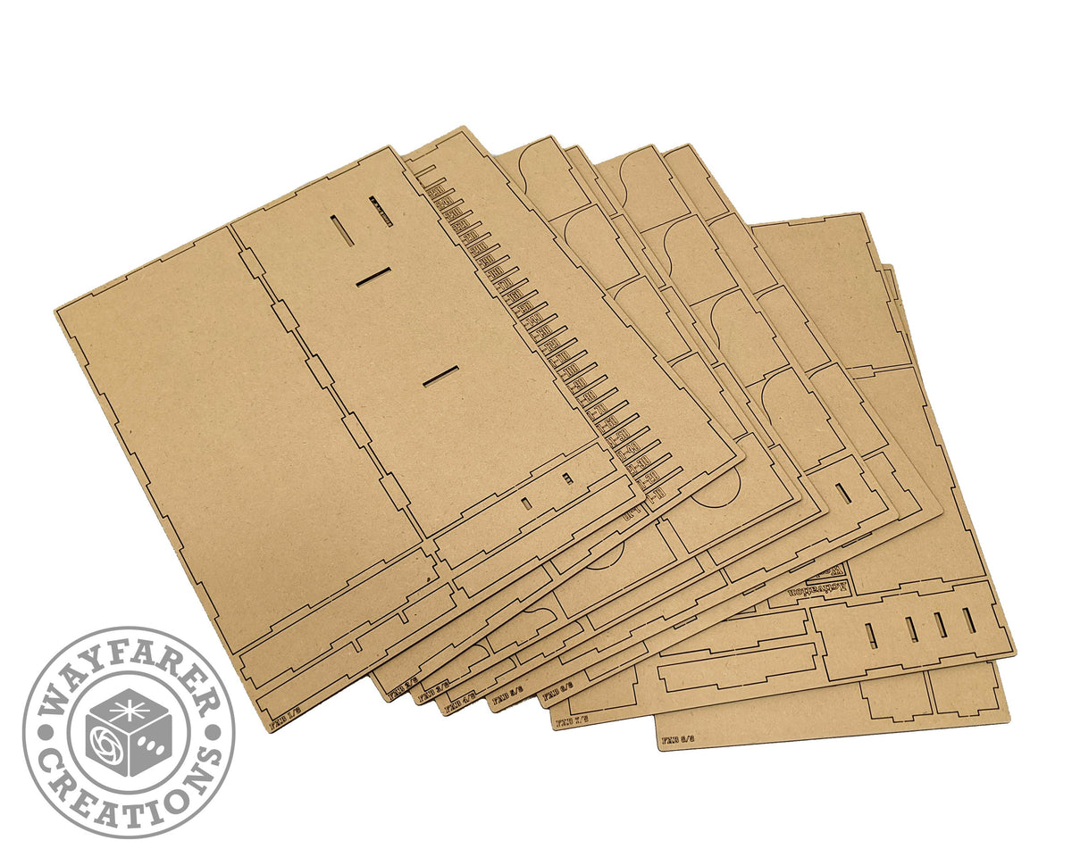 Fallout Board Game Organizer Insert
