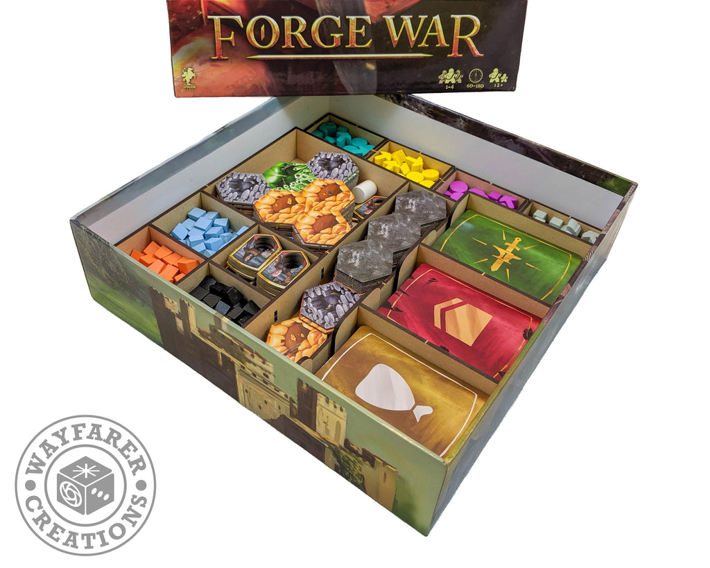 Forge War Board Game Organizer Insert