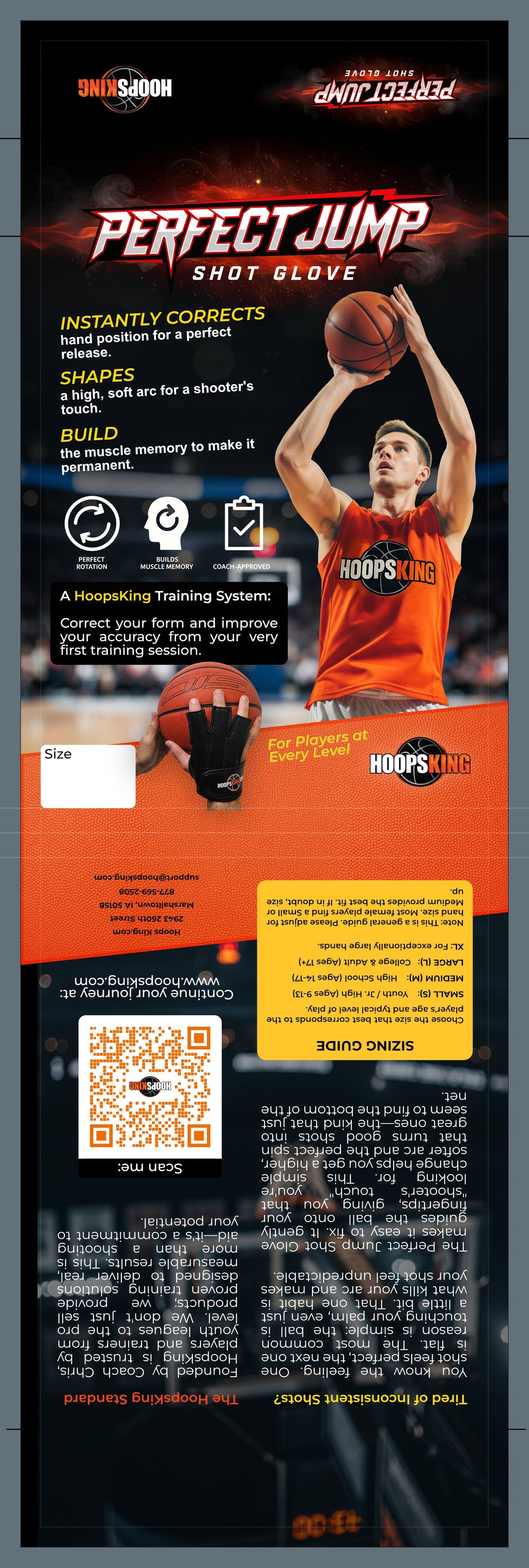 Perfect Jump Shot Glove | Basketball Shooting Glove