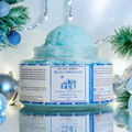 Blue Christmas Foaming Sugar Scrub