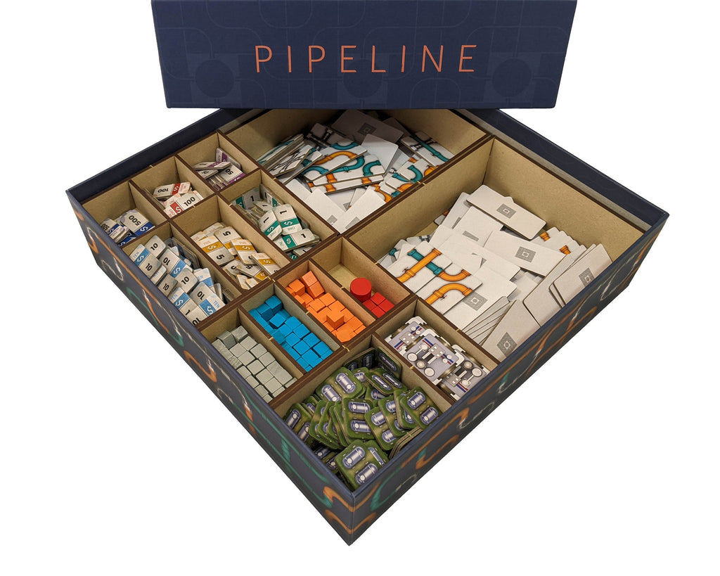 Pipeline Board Game Organizer Insert