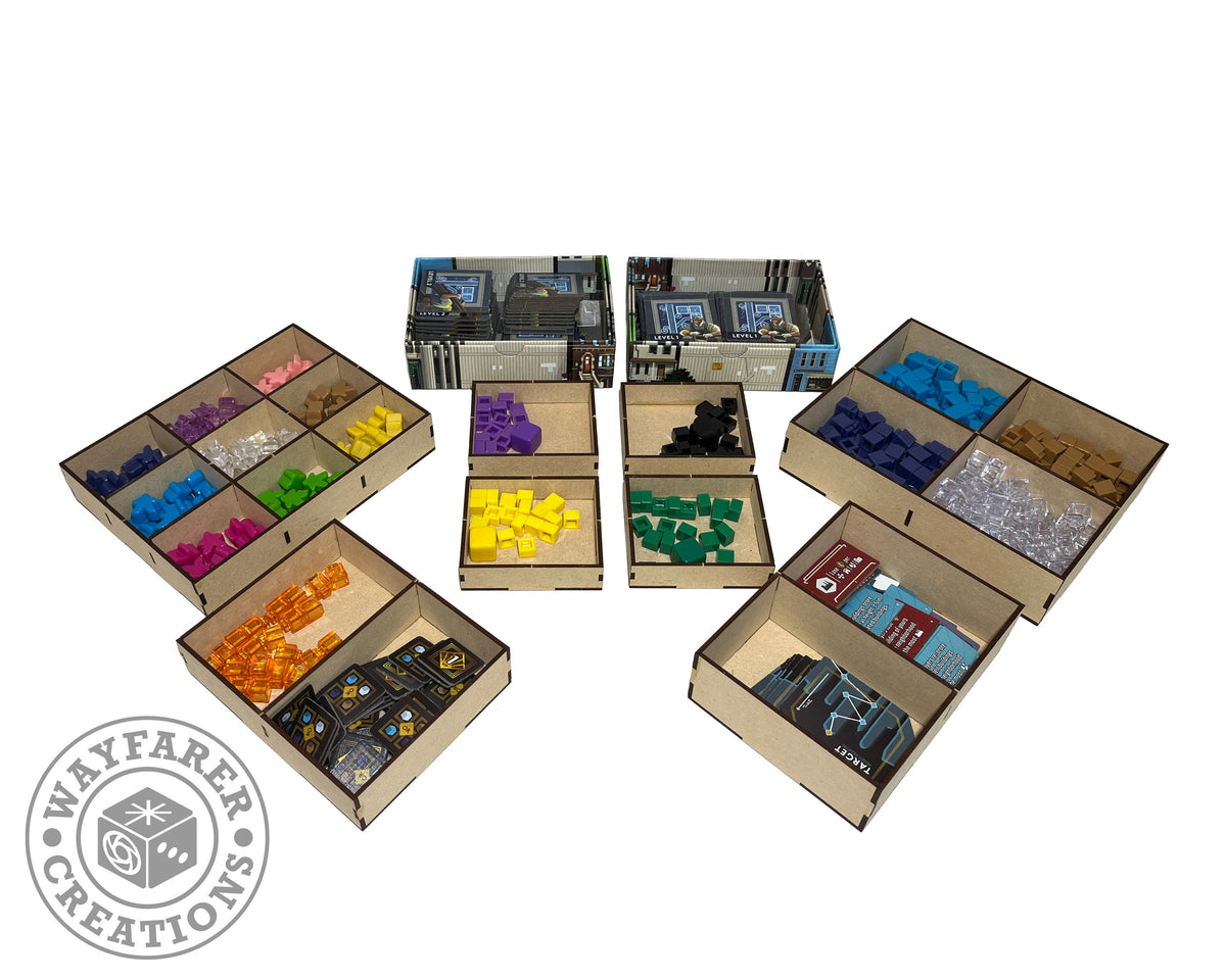 Rolling Heights Board Game Organizer Insert