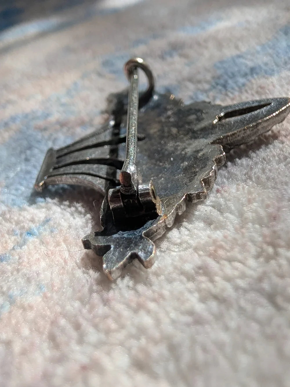 Vintage Edwardian Silver Coloured Paste Giardinetti Brooch
