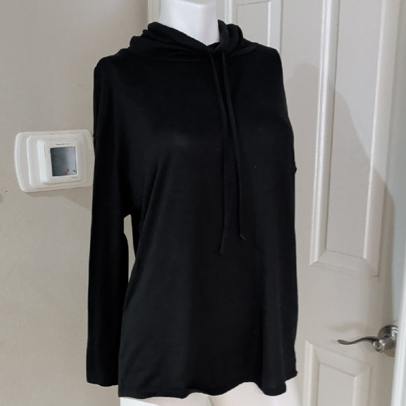 West Loop Classic Black Hoodie Women's Medium