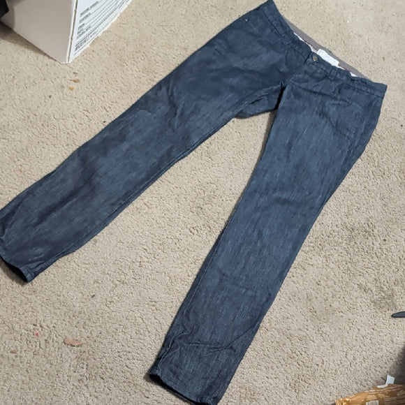Stella McCartney Dark Blue Denim Trousers Women's 32