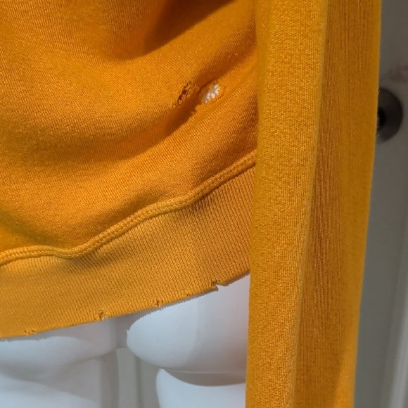 n:PHILANTHROPY Mustard Yellow Relaxed Hoodie Women's Large