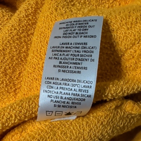 n:PHILANTHROPY Mustard Yellow Relaxed Hoodie Women's Large