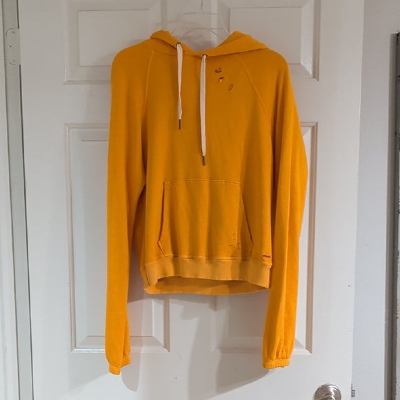 n:PHILANTHROPY Mustard Yellow Relaxed Hoodie Women's Large