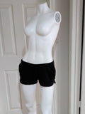 Brandy Melville Black Waffle-Knit Athletic Shorts Women's Small