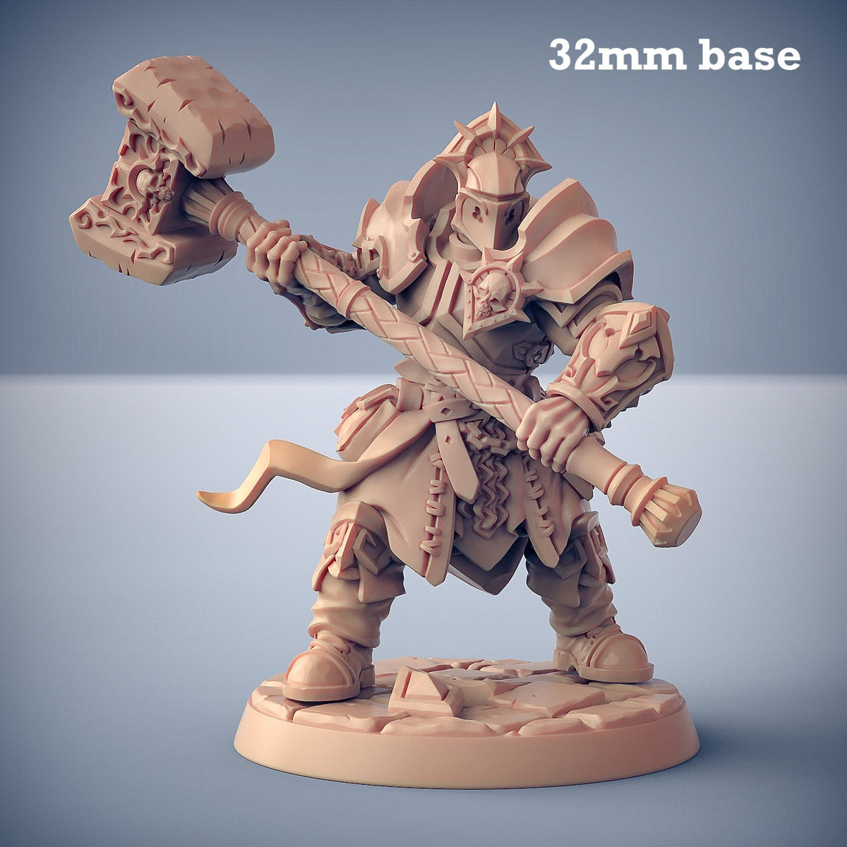 Requiem Templar: Sculpt B (Male Human Paladin)